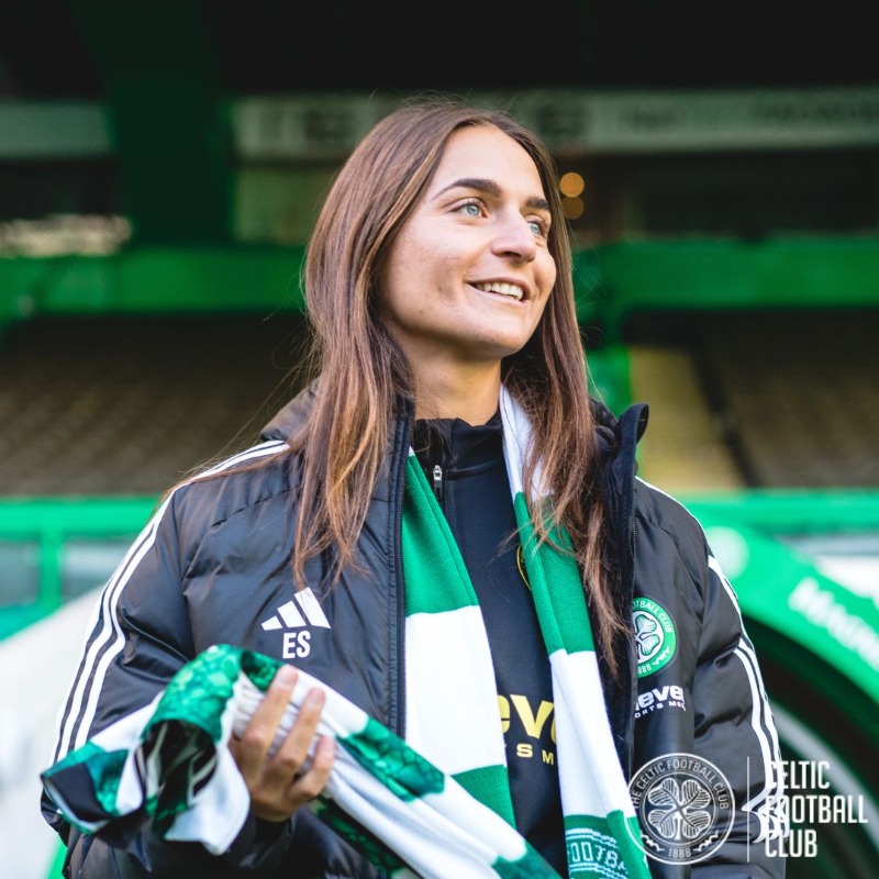 CelticFCWomen's tweet photo. 🇸🇪 Swede dreams ✨

Read @elenasadiku's first words as #CelticFC Women Head Coach 🙌

#CelticFC 🍀 #COYGIG