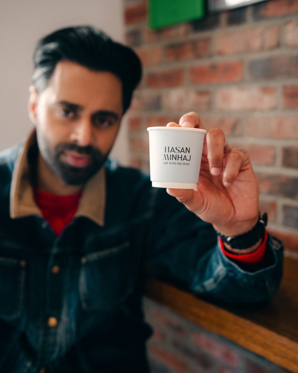 guuuysssss we have news 😌

We’re joining Hasan Minhaj on his “Off With His Head” tour! 🎟️

We’ll be joining Hasan in select cities from now until April to serve y’all the best chai in the game ☕️🫶🏾

We just kicked off in Chicago on Friday..where should we go next 👀