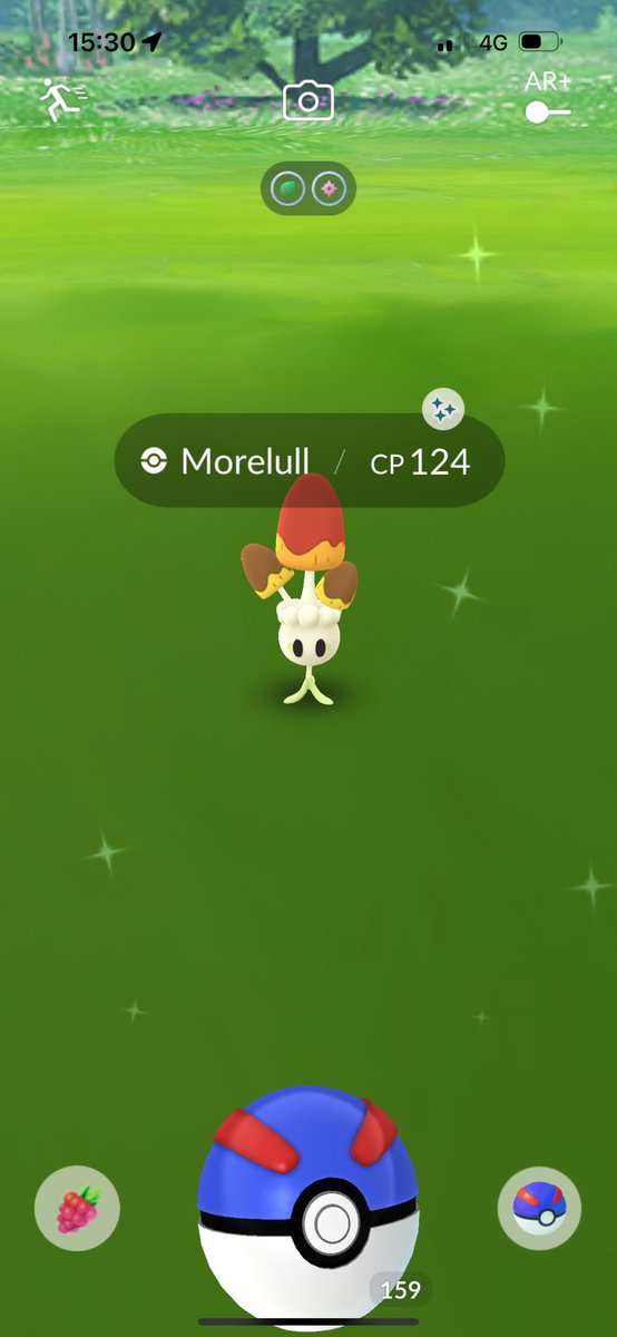Dyxdos's tweet photo. Shiny family complete. #ShinyMorelull #ShinyPokemon #PokemonGO https://t.co/JLBmafNTat