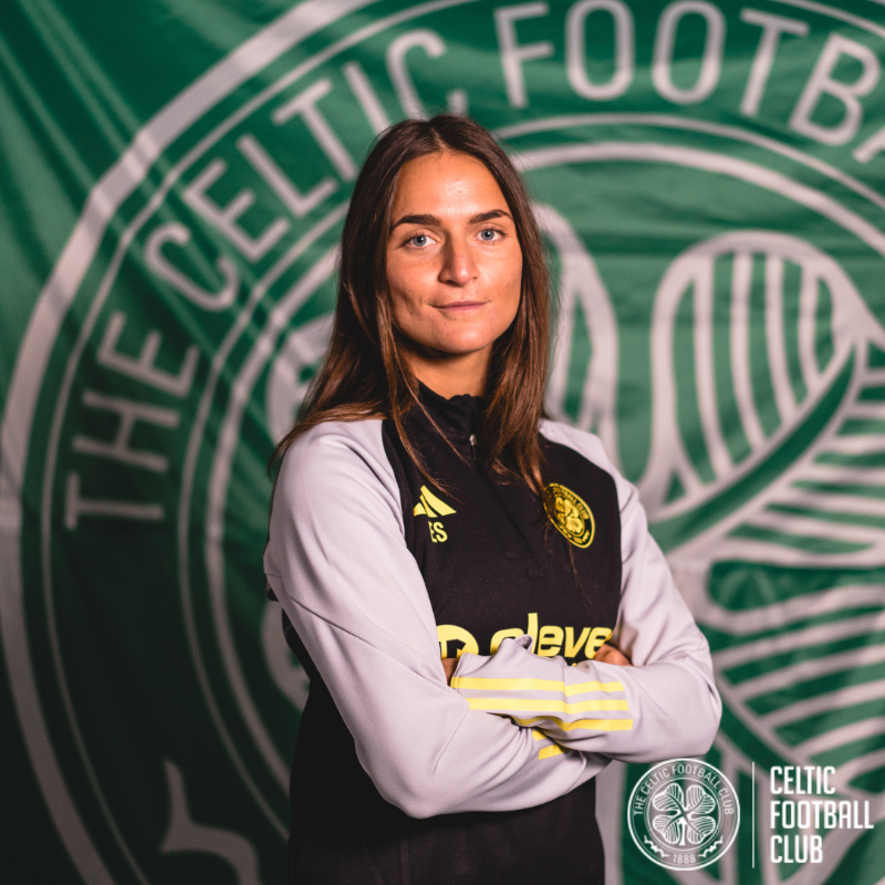 CelticFCWomen's tweet photo. 🇸🇪 Swede dreams ✨

Read @elenasadiku's first words as #CelticFC Women Head Coach 🙌

#CelticFC 🍀 #COYGIG