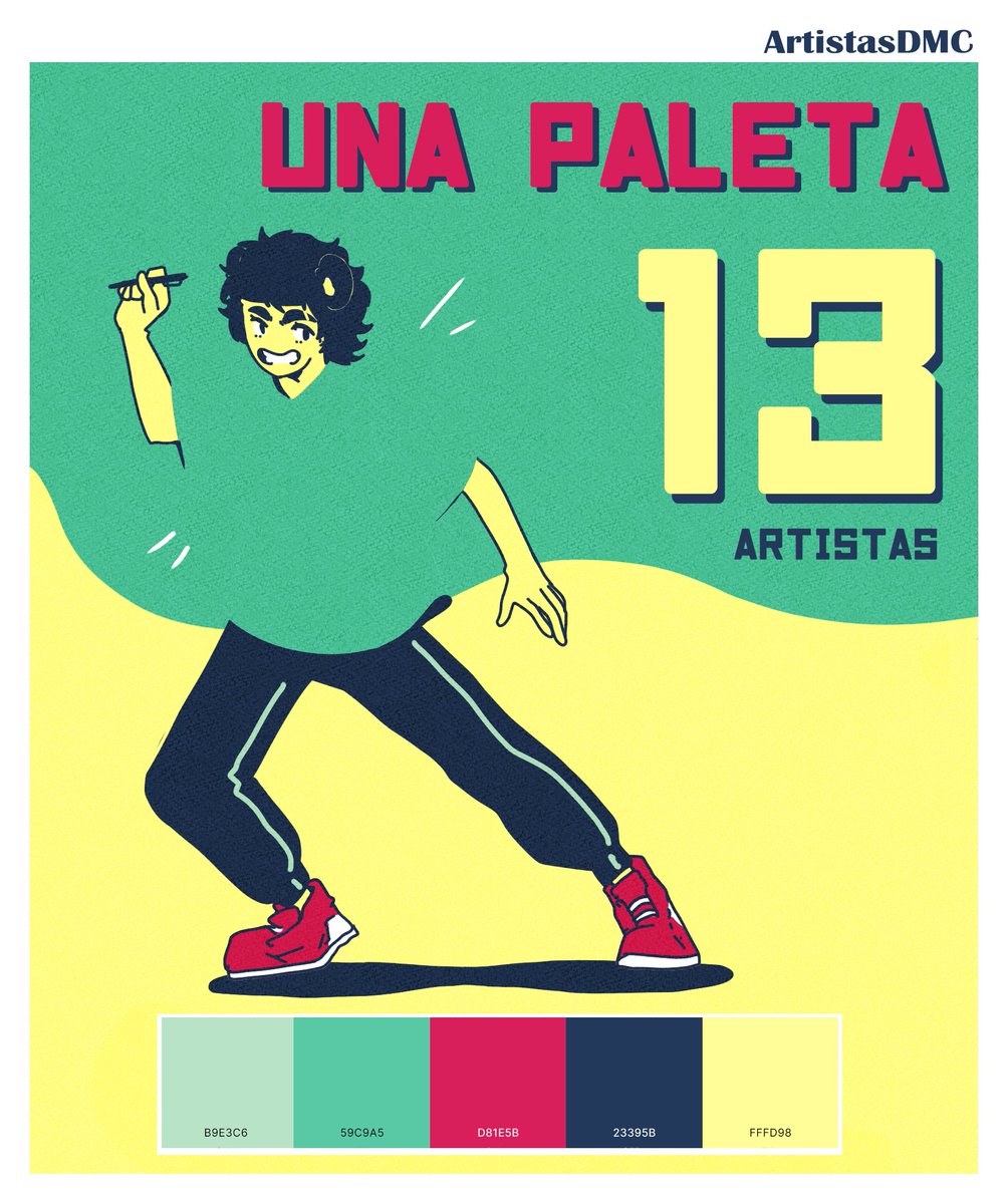 artistasdmc's tweet photo. »・ฺ* El 1 de Agosto de 2023, ¡el Team ArtistasDMC se reunió para una dinámica de crear una ilustración con una sola paleta de colores!
En este hilo podrás encontrar todas las obras, ¡te invitamos a crear la tuya propia!
🧵 #SpreenFanarts @SpreenFanarts #ArtistasDMC https://t.co/uraT2SXafZ