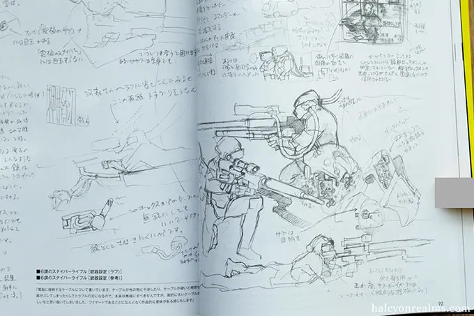 ICYMI - A whole book dedicated to the detailed concept art sketches by Mitsuo Iso ( Denno Coil ) for anime films like Ghost In The Shell, Magnetic Rose, Roujin Z, Evangelion, MS Gundam &amp; more. See more in my review - https://t.co/EDV5W53Gmu 