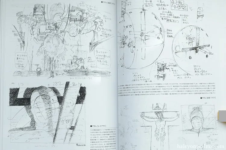 ICYMI - A whole book dedicated to the detailed concept art sketches by Mitsuo Iso ( Denno Coil ) for anime films like Ghost In The Shell, Magnetic Rose, Roujin Z, Evangelion, MS Gundam & more. See more in my review - https://t.co/EDV5W53Gmu 