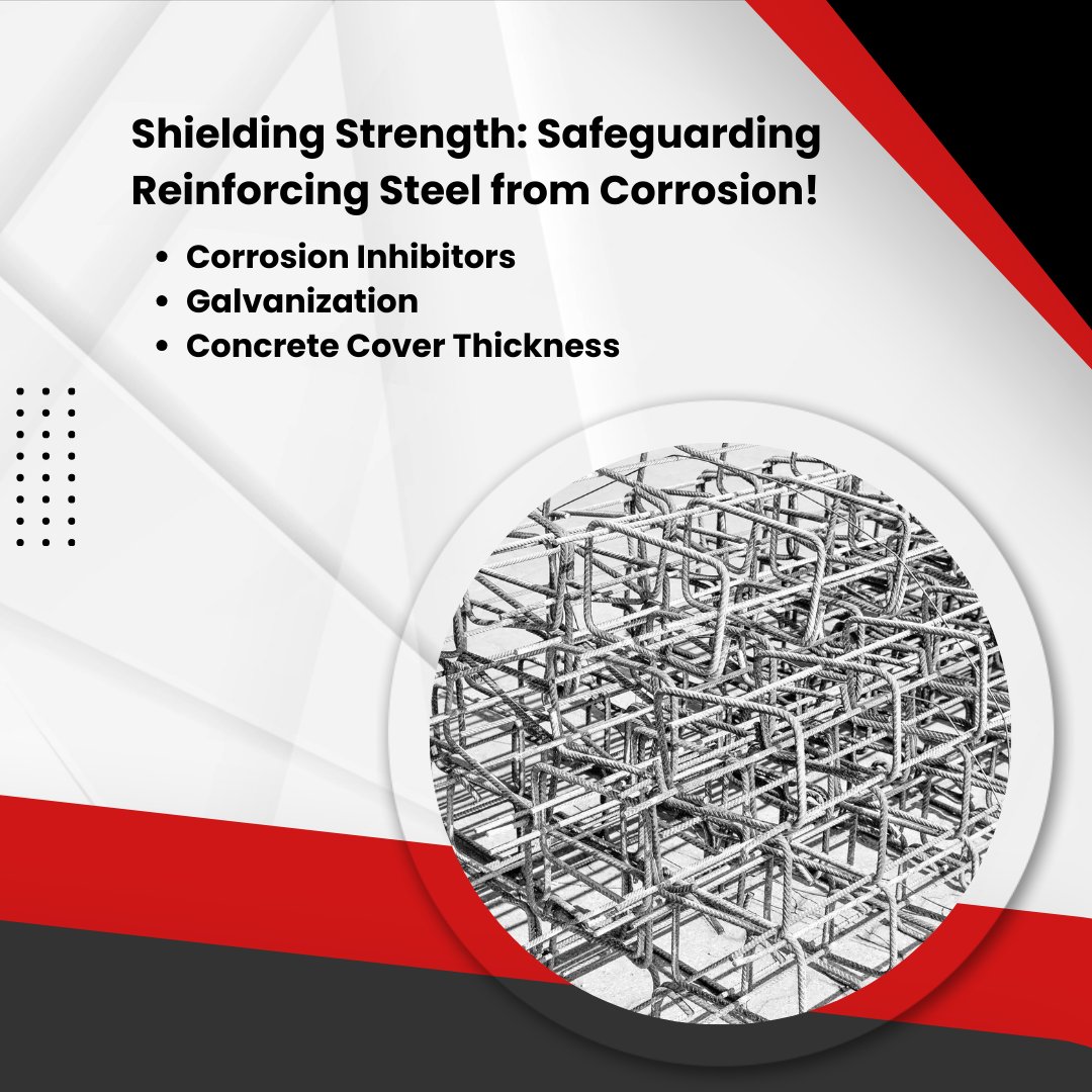 Corrosion Inhibitors: Chemical additives in concrete to reduce corrosive activity on steel.
#RebarFabricationCompany #ConcreteReinforcingProducts #RebarFabrication #Footings #Walls #Columns #Beams #Foundation #AugerCastPiles #SlabonGrade #UtilityPoles