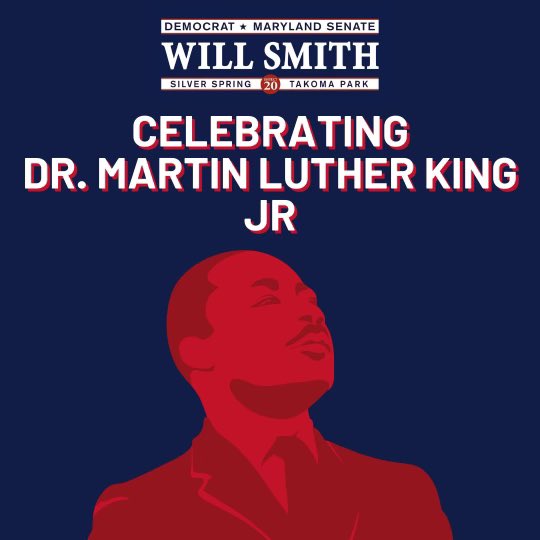 Willcsmithjr's tweet photo. Today we celebrate the legacy of selfless service and radical inclusion in effort to make ours a nation worthy of its creed. https://t.co/BN4bgRAWDb