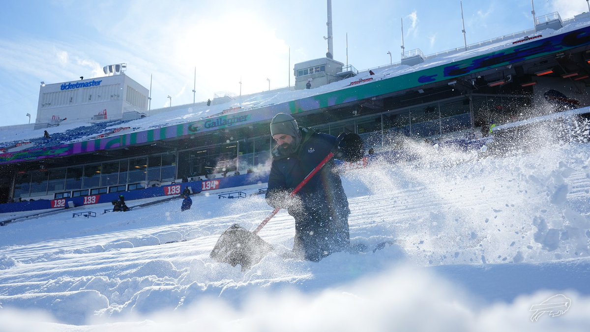 BuffaloBills's tweet photo. Winter wonderland. 🥶

#PITvsBUF | #BillsMafia https://t.co/BBSOsexZnV