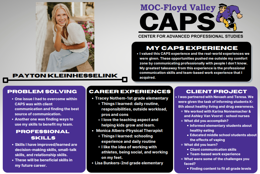 MOCFV_CAPS's tweet photo. This semester our CAPS Med Team, consisting of Nevaeh Jackson, Payton Kleinhesselink, and Teresa Rodriguez, focused on health education initiatives in both the elementary and middle school here at MOC-FV!
Well done!
#mocfv #GoDutch #stembest #capsnet #preparingforpurpose https://t.co/CrMfYklfyc