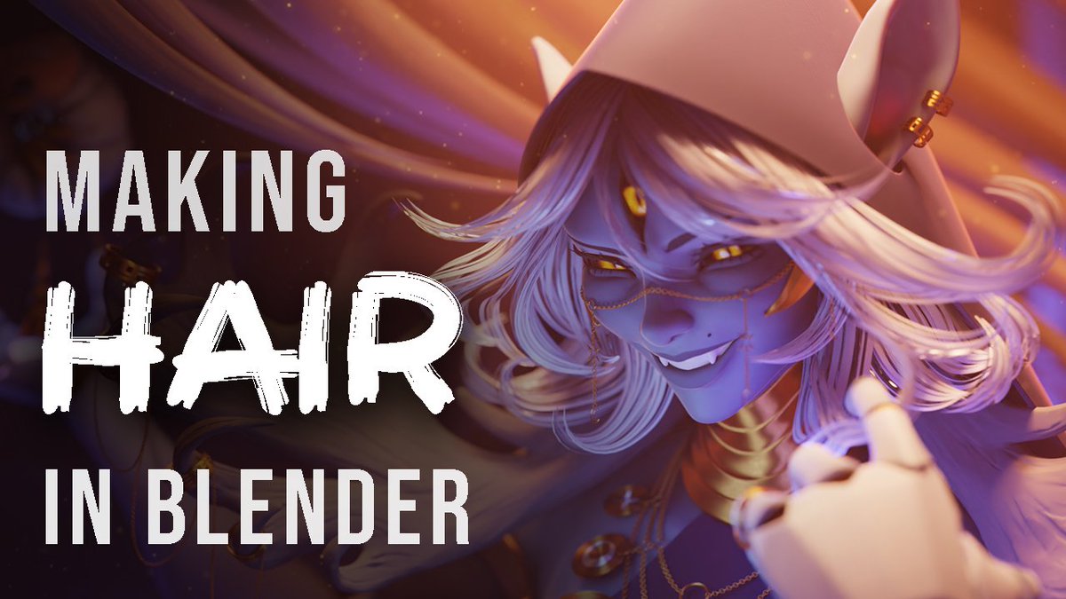 Ninjason_Chan's tweet photo. Finally, I made another video!
Learn how to quickly make hair cards in Blender with my lastest beginner friendly YouTube tutorial.
🔗 👇 https://t.co/sYIeqh7dT0