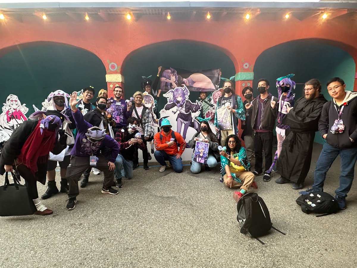dokibirdsquad's tweet photo. Dragoons were here! Hope we get to see you in the future Selen!

#SelenTatsuki #ANIMEImpulseLA2024 #Dragoons https://t.co/3z8VyCQki7