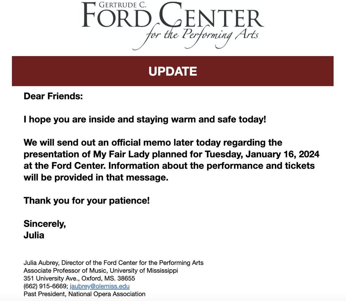 UM Ford Center tweet media