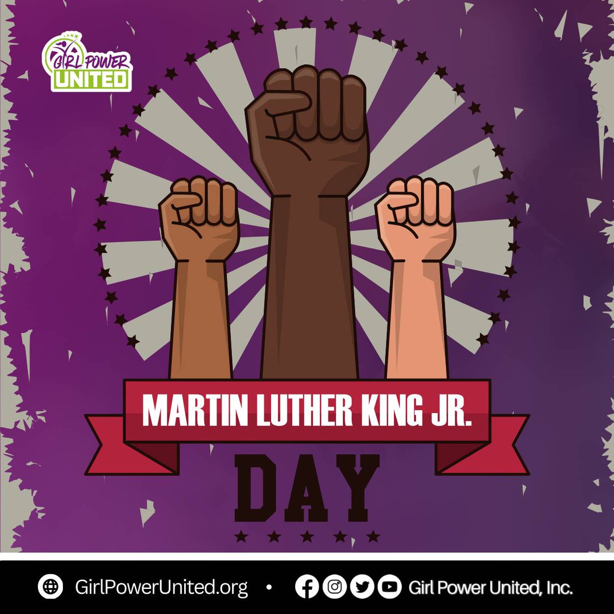 GirlPowerUnited's tweet photo. Happy Martin Luther King Jr. Day!! Let's remember to keep our dreams alive ✨️ 

#MLKday #MartinLutherDay #MLKDay2024 #IHaveADream #GirlPowerUnited #GirlPower #SuccessMindset #SuccessStories #Greatness #LeadersOfTomorrow #LeadToImpact #SupportWomenAndGirls #PowerfulWomen https://t.co/9pdSdnRMTd