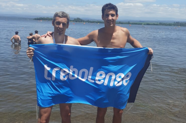 Trebolense's tweet photo. CRUCE DEL RIO DE VILLA RUMIPAL - Notta y Castagno cumplieron con el objetivo https://t.co/2HNdxRZm9r https://t.co/coOj45IET9