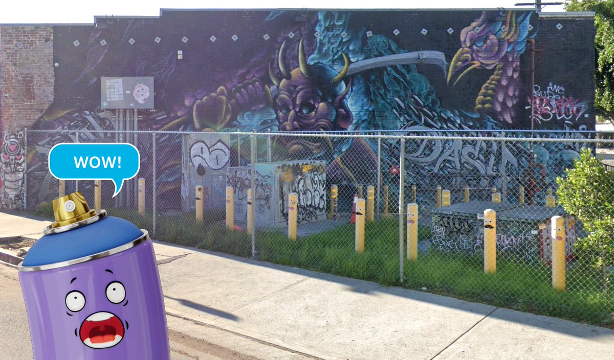 spraycandy_io's tweet photo. You can find this piece at East 4th Place in #LosAngeles 🔥

✅ Follow us @spraycandy_io
✅ Retweet

$SOL #Solana #nftart #SolanaNFTs #free #fun #NFT #whacky #PFP #NFTfam #LA #graffiti #art https://t.co/793XAlnpGU