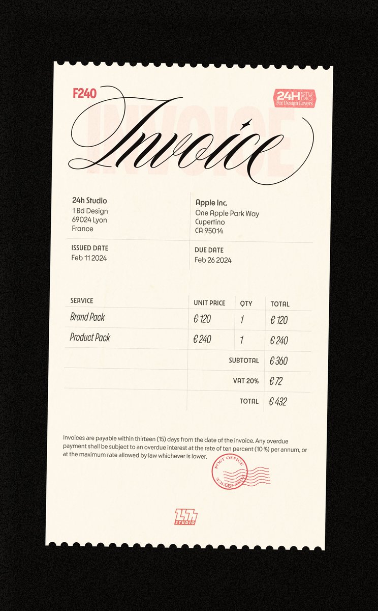 New Invoice Template 🧾💰💵