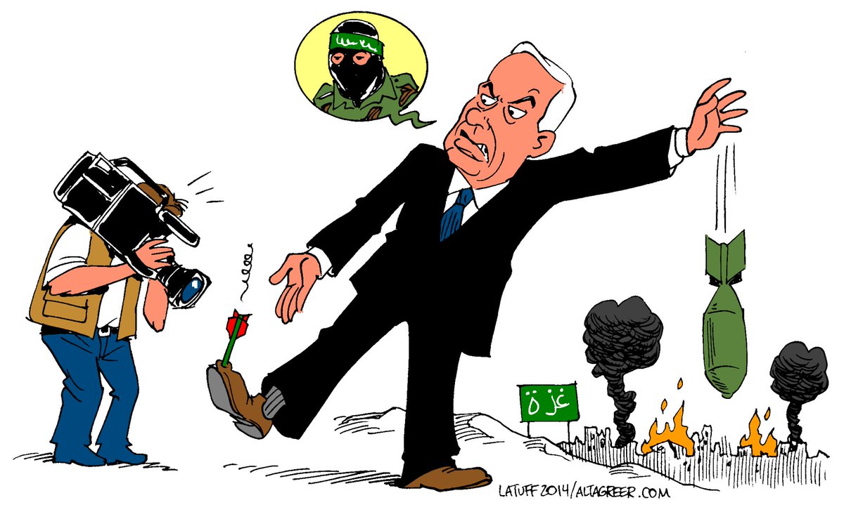 LatuffCartoons's tweet photo. The double standards of the Western mainstream media are absolutely abhorrent. While #Gaza is being leveled, with scores of civilians being killed everyday, mainstream media insists on the Israeli version that it's "#Israel versus Hamas".
#GazaGenocide 
#Palestine https://t.co/7zvHQPbaCB