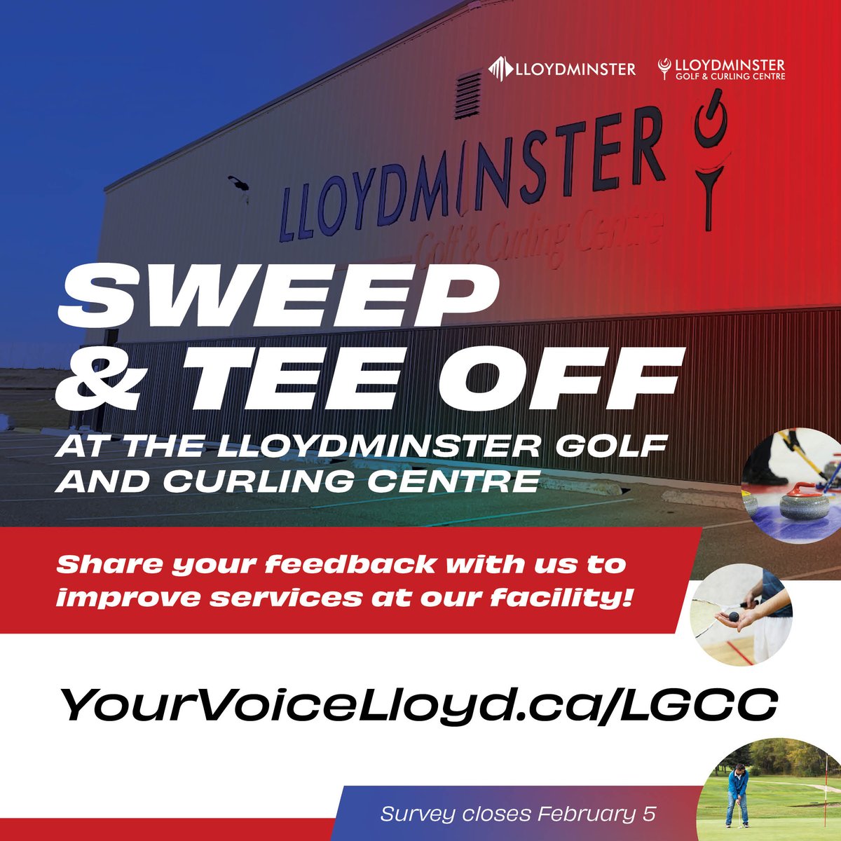 Lloydminster Golf and Curling Centre Food and Beverage Services Survey: conta.cc/3tUJidq