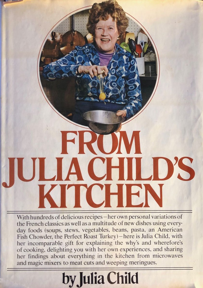 Just in: A first edition of From Julia Child's Kitchen, signed by both her and her husband, Paul! 
omnivorebooks.myshopify.com/products/new-a…