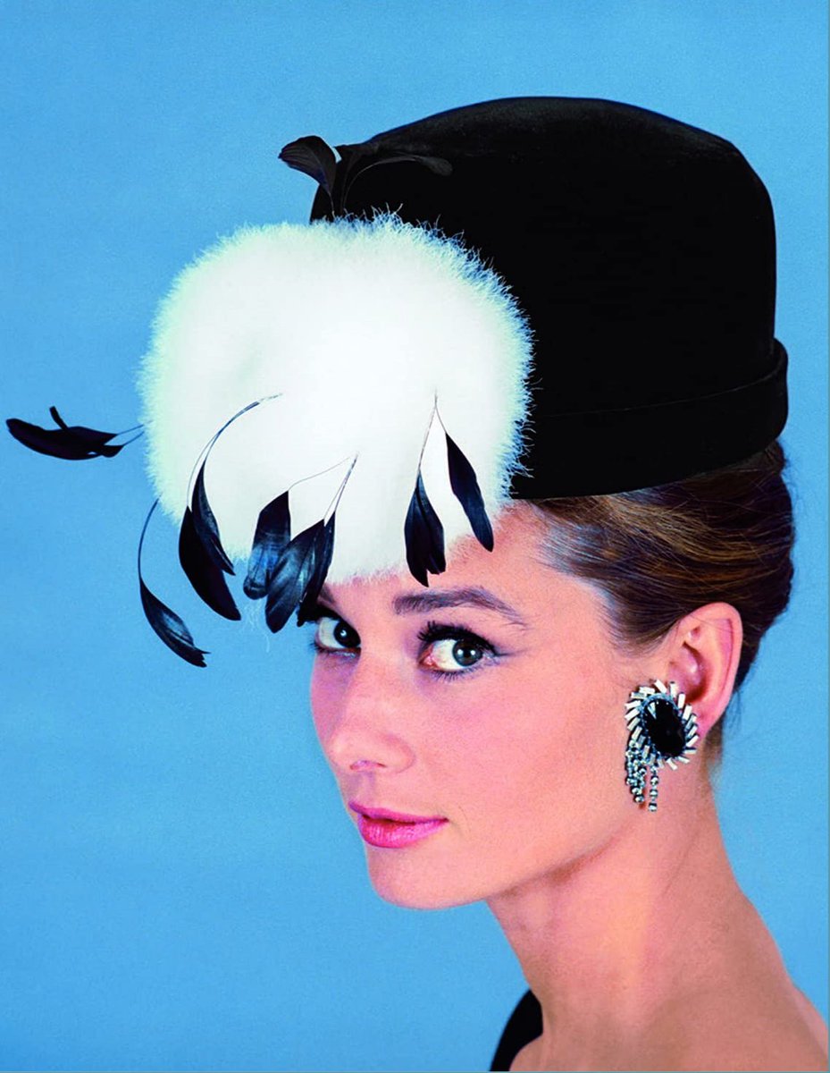 Audrey Hepburn photographed by Bud Fraker for Breakfast at Tiffany's, 1960 #NationalHatDay