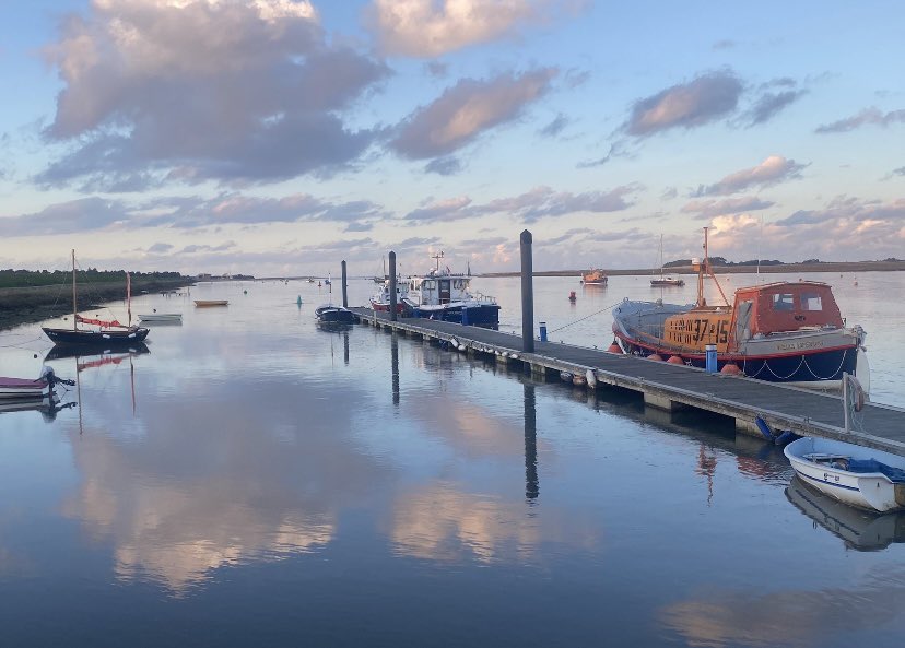 It is a tad chilly here today at #PortofWells #NorthNorfolkCoast #WellsNexttheSea but “ Fresh Air & Freedom” in abundance !