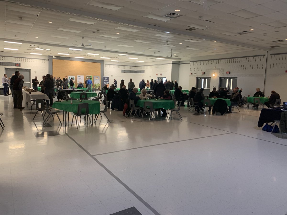 Great turn out today for St Lawrence Grains customer appreciation luncheon. Appreciate the opportunity to talk about PurYield technology. #ControlledReleaseFertilizer, #NutrientUseEfficiency, #PurYieldUrea, #CRFAgritech, #StLawrenceGrains