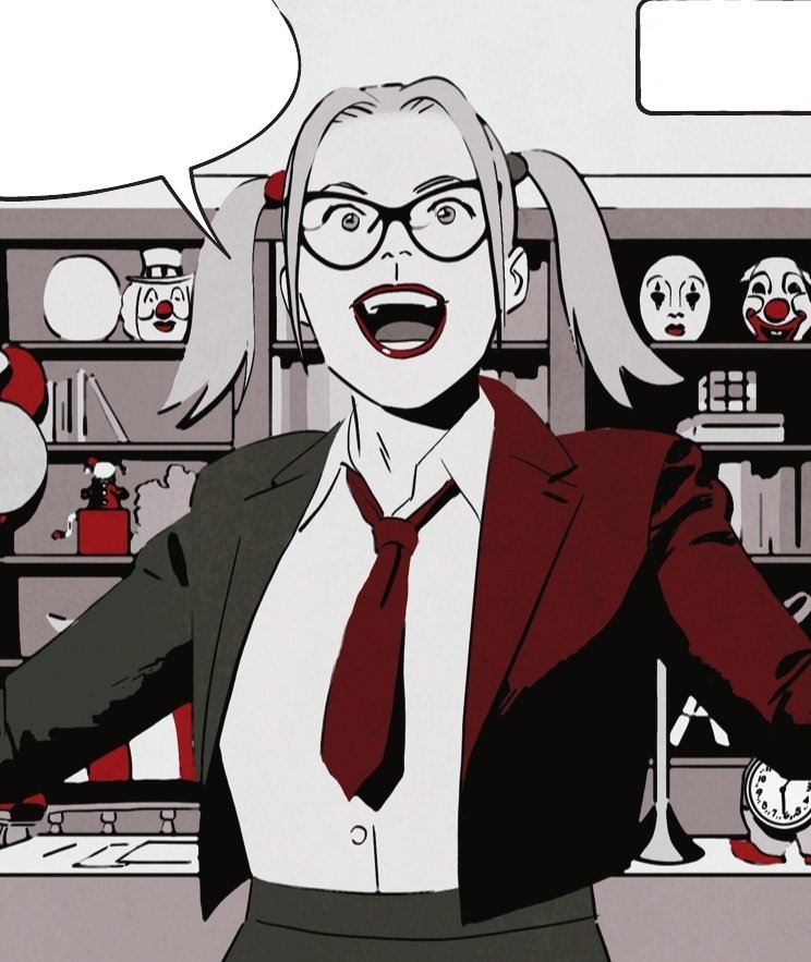 girIsofdc's tweet photo. Harley Quinn: Black + White + Redder (2023) #6 https://t.co/E6IuztbQts
