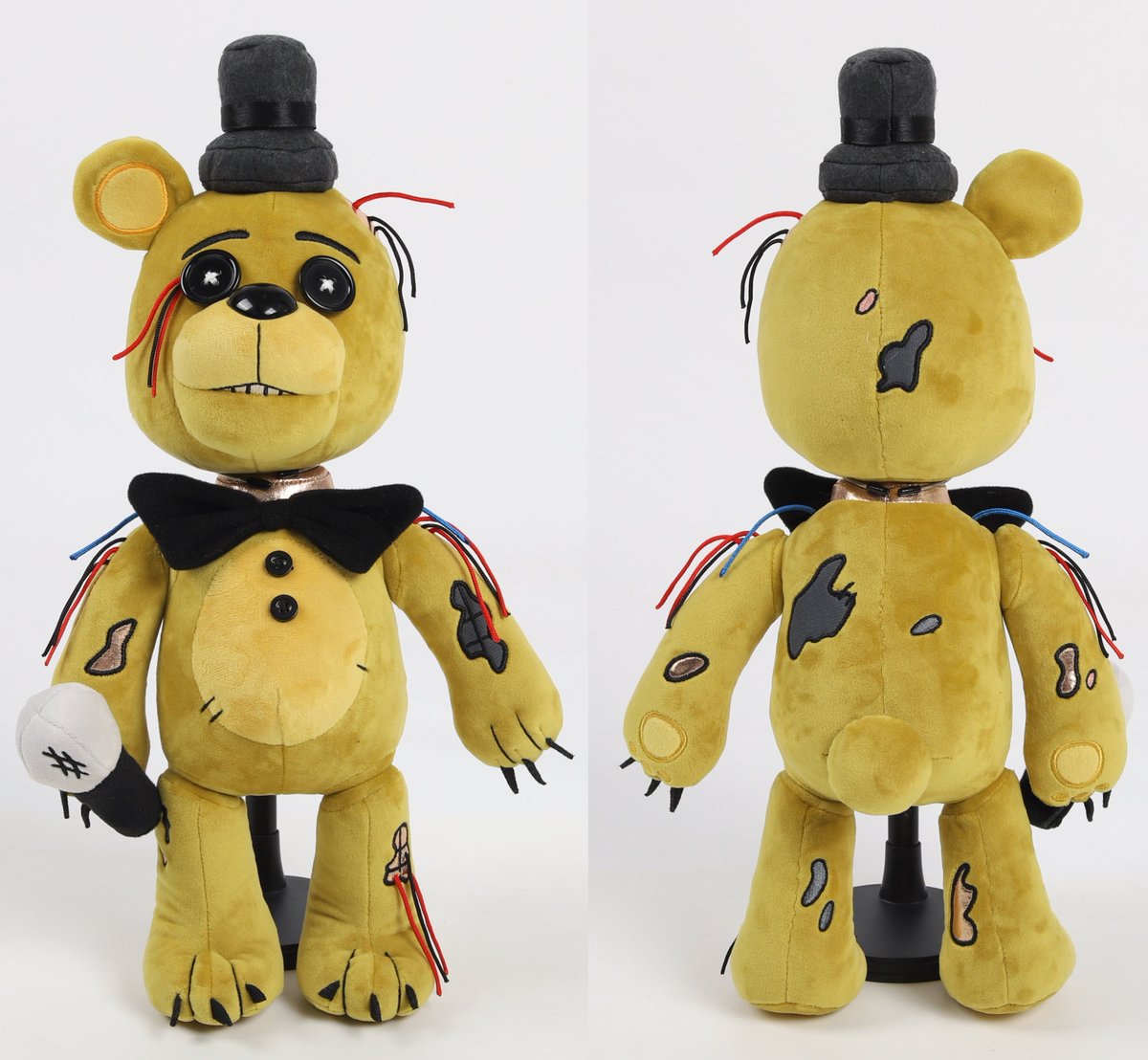 【HEX社】Withered Golden Freddy　ぬいぐるみ Full look at Hex's upcoming Withered Golden Freddy plush
