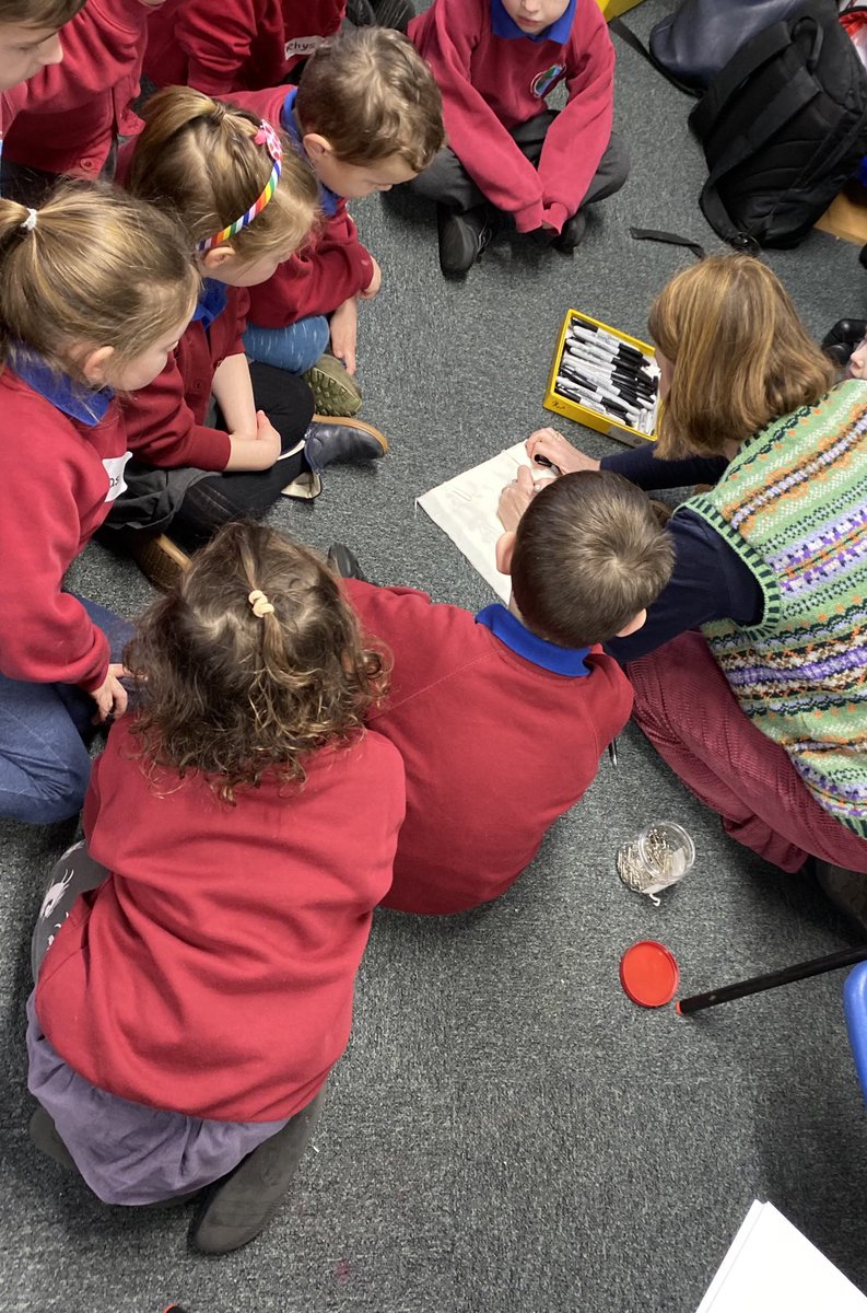 MariGwent's tweet photo. Cychwyn gwych yn โฆ@YPontrobertโฉ hefo Robin a Catrin Williams โฆ@CydagCynraddโฉ ๐ edrych mlaen at yr 2il flwyddyn #dysgucreadigolcymru #creativelearningwales @Celf_Cymru @Arts_Wales_ @CydagCynradd ๐ https://t.co/OwO2iCmyKx
