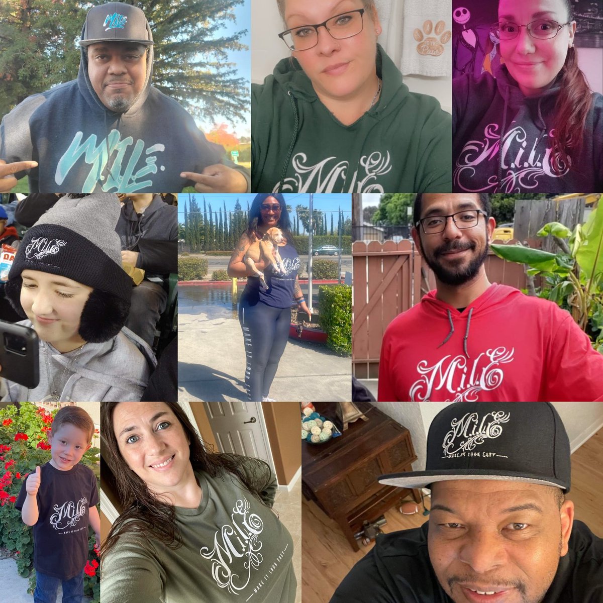mile2day's tweet photo. Show us how YOU "M.I.L.E."

Get your gear @: https://t.co/8j9NEFdaU0 

#MILE #MILEClothing #MILEDailyClub #HowDoYouMILE #MakeItLookEasy #WinterWear #ComfyCozy #LongSleeve #Tshirt👕 #Hoodies #Hats🧢  #LoungeWear #Fashion #Mens #Womens #Unisex #Kids https://t.co/f9f9auYPi4