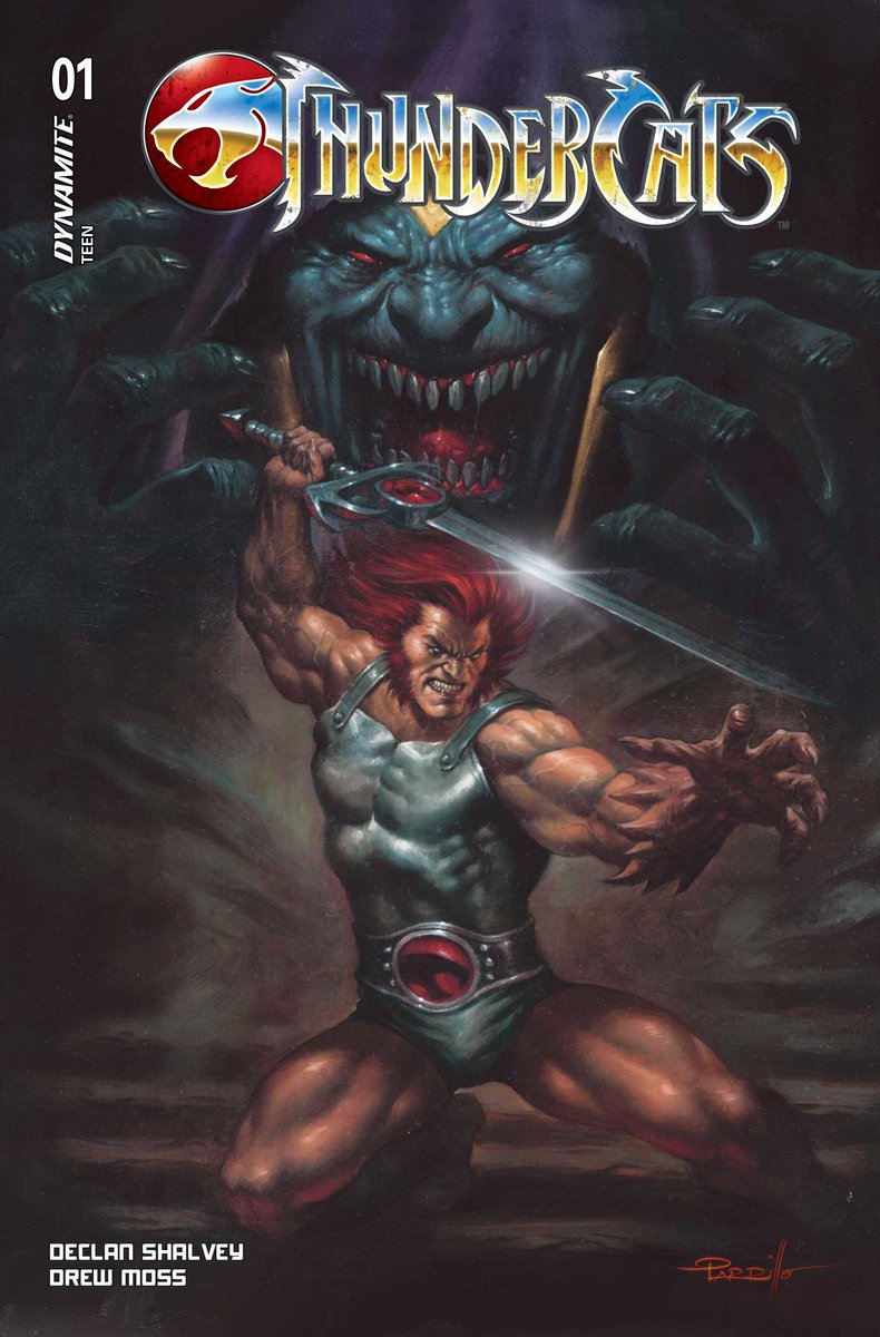DynamiteComics's tweet photo. Today is the very last day to pre-order Thundercats #1from your retailer. Call them today and tell them you want the Lucio Parrillo cover!
#thundercats #declanshalvey #drewmoss #lucioparrillo
https://t.co/GGkjaUr8lR https://t.co/GGLna1PnUB