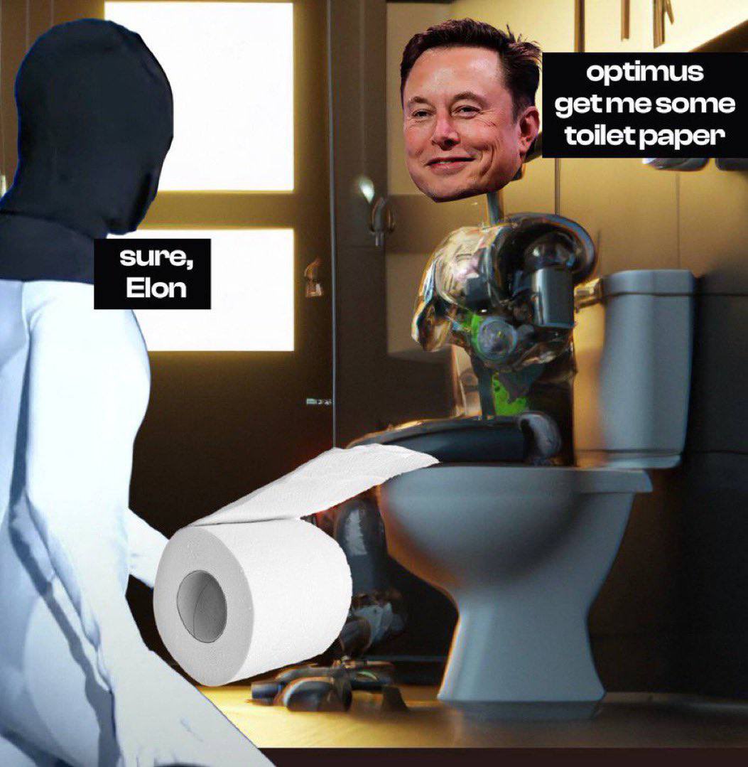 NZDEFI_'s tweet photo. @elonmusk Folding shirts isn’t all i can do @OptimusAI_Token https://t.co/xM1XocMvtr