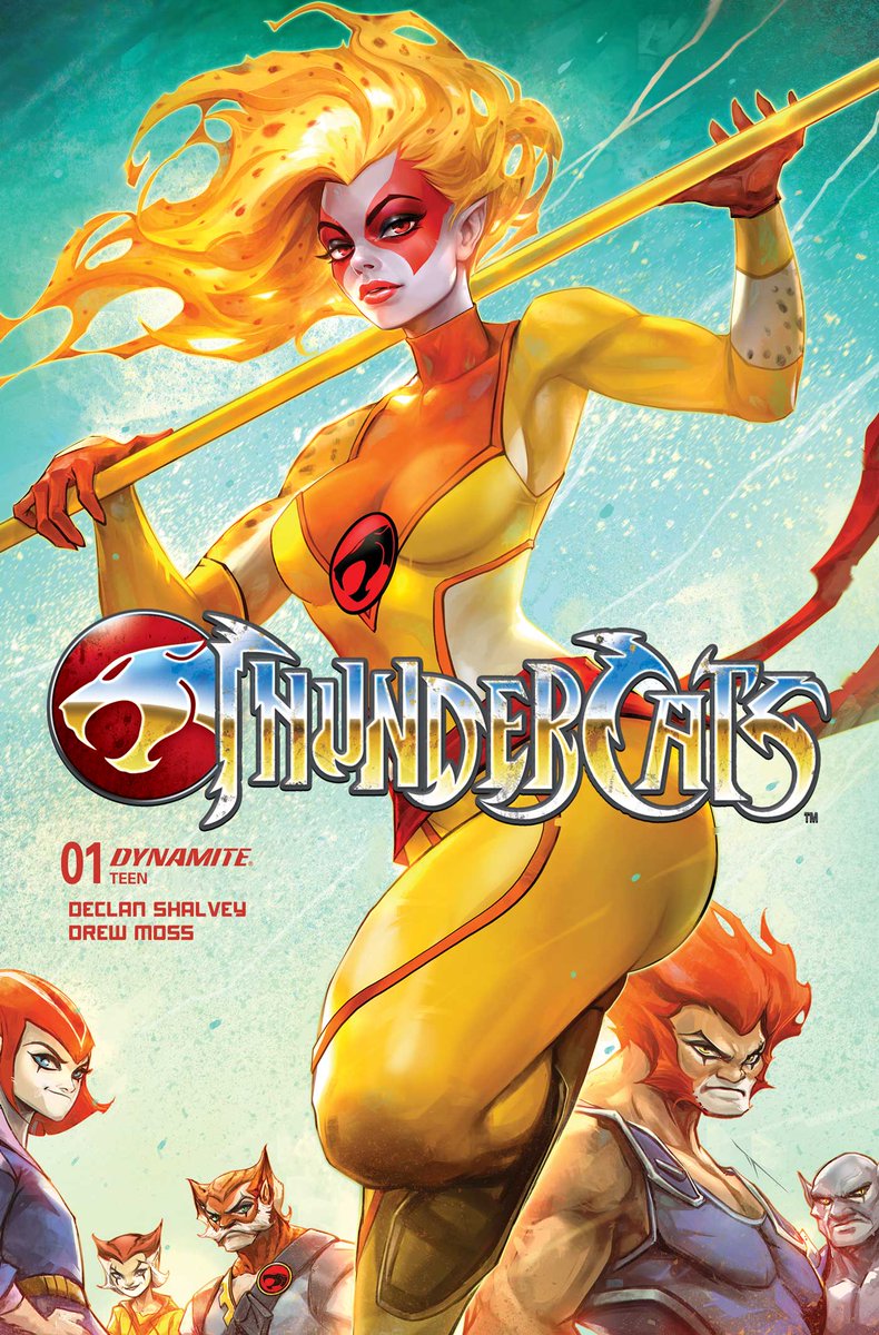 DynamiteComics's tweet photo. Today is the very last day to pre-order Thundercats #1from your retailer. Call them today and tell them you want the Ivan Tao cover!
#thundercats #declanshalvey #drewmoss #ivantao
https://t.co/GGkjaUr8lR https://t.co/DYAEzIxz6B