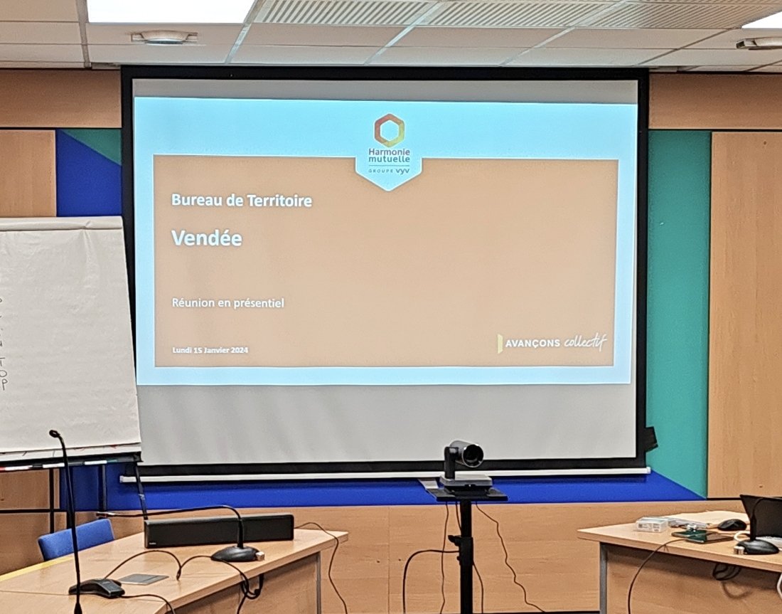 bechiausteve's tweet photo. 15/01/2024: Premier bureau de territoire de l'année 2024👍😀 Harmonie Mutuelle   #HarmonieMutuelle #GroupeVyv
avec étude des sollicitations des associations et clubs sportifs.
Avec des échanges et informations, régional et national!
Merci à la AVM pour l'organisation. 🙏 https://t.co/LgUYOqkfaJ
