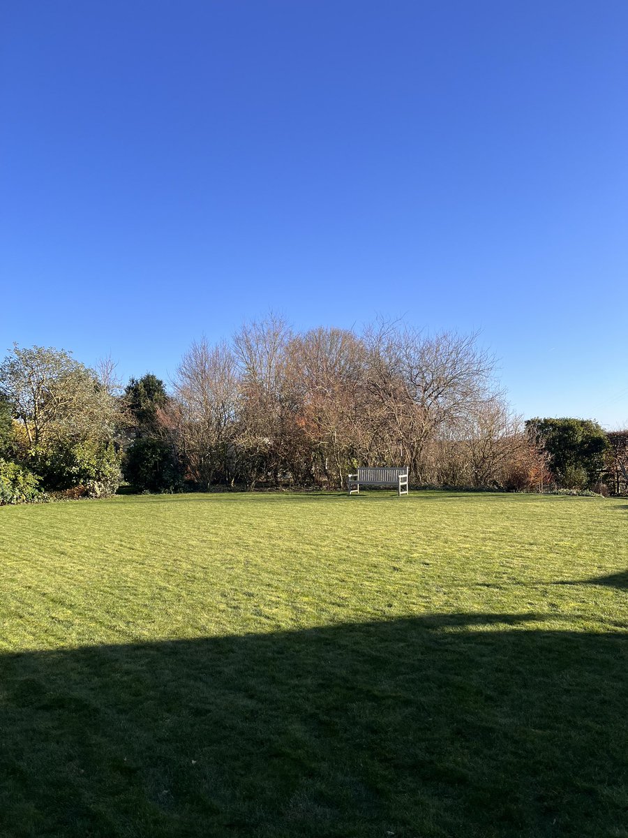 DH_Maintenance's tweet photo. Then the #plan #cameoff - first visit &amp; #grass #needed topping - had #thawed enough to get it done before #tonights #heavy #frost👍- then it was #cuttingback &amp;  #shaping 👍 have a good evening everyone hope the #weather is #kind 🤞 stay safe &amp; warm❤️ https://t.co/I94egJPblz