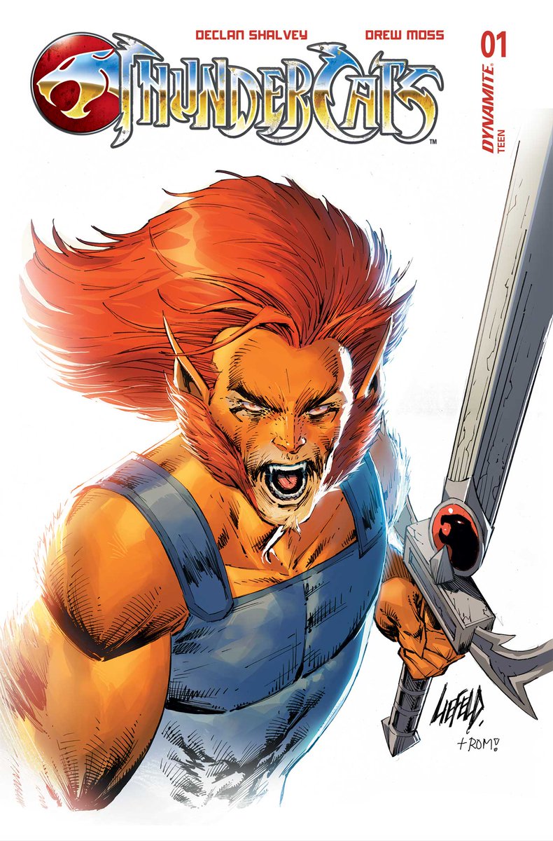 DynamiteComics's tweet photo. Today is the very last day to pre-order Thundercats #1from your retailer. Call them today and tell them you want the Rob Liefeld cover!
#thundercats #declanshalvey #drewmoss #robliefeld
https://t.co/GGkjaUr8lR https://t.co/JKhnkaUpTU