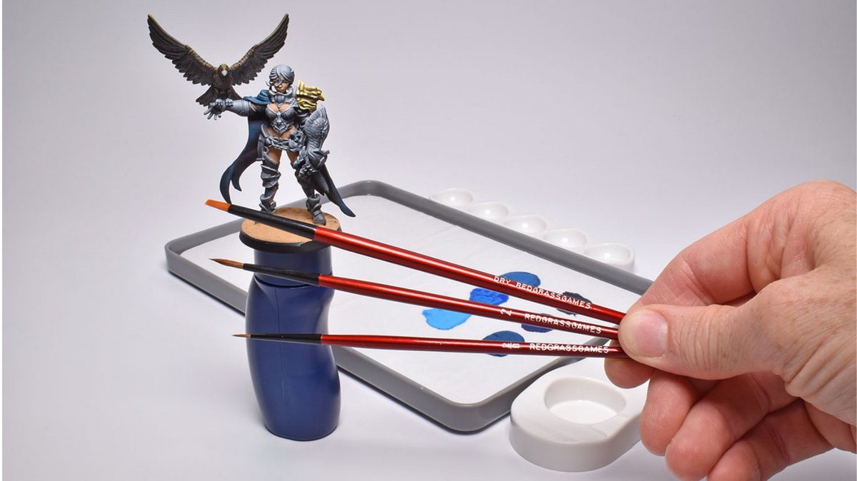 RedgrassGames's tweet photo. 🎨 Elevate your art with RedgrassGames Premium Brushes! Precise Size 2 & 00, premium Kolinsky hair, ergonomic design for comfortable painting. Every stroke counts!
🖌️✨ https://t.co/rl4EeM4Faa
#MiniaturePainting #RedgrassGames #Artistry #RedgrassCreative #PaintingMinis https://t.co/XUPe2JfsVF