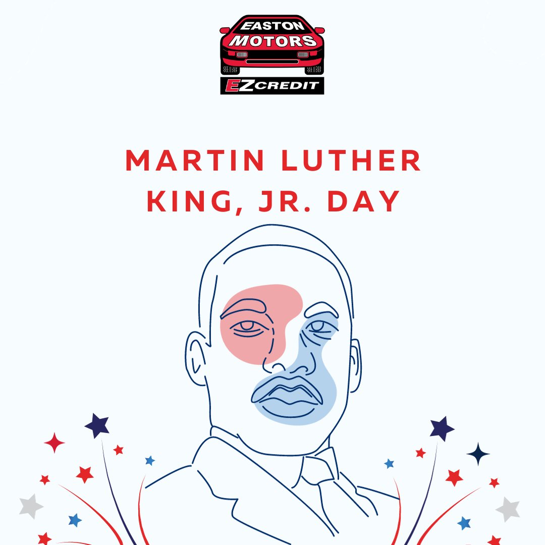 EastonMotorsWI's tweet photo. Today, we're celebrating Martin Luther King Jr. Day! Did you know that his leadership continues to inspire change and progress? Join us in honoring his legacy. 🌟 #EastonMotors https://t.co/cofO0QMmhI