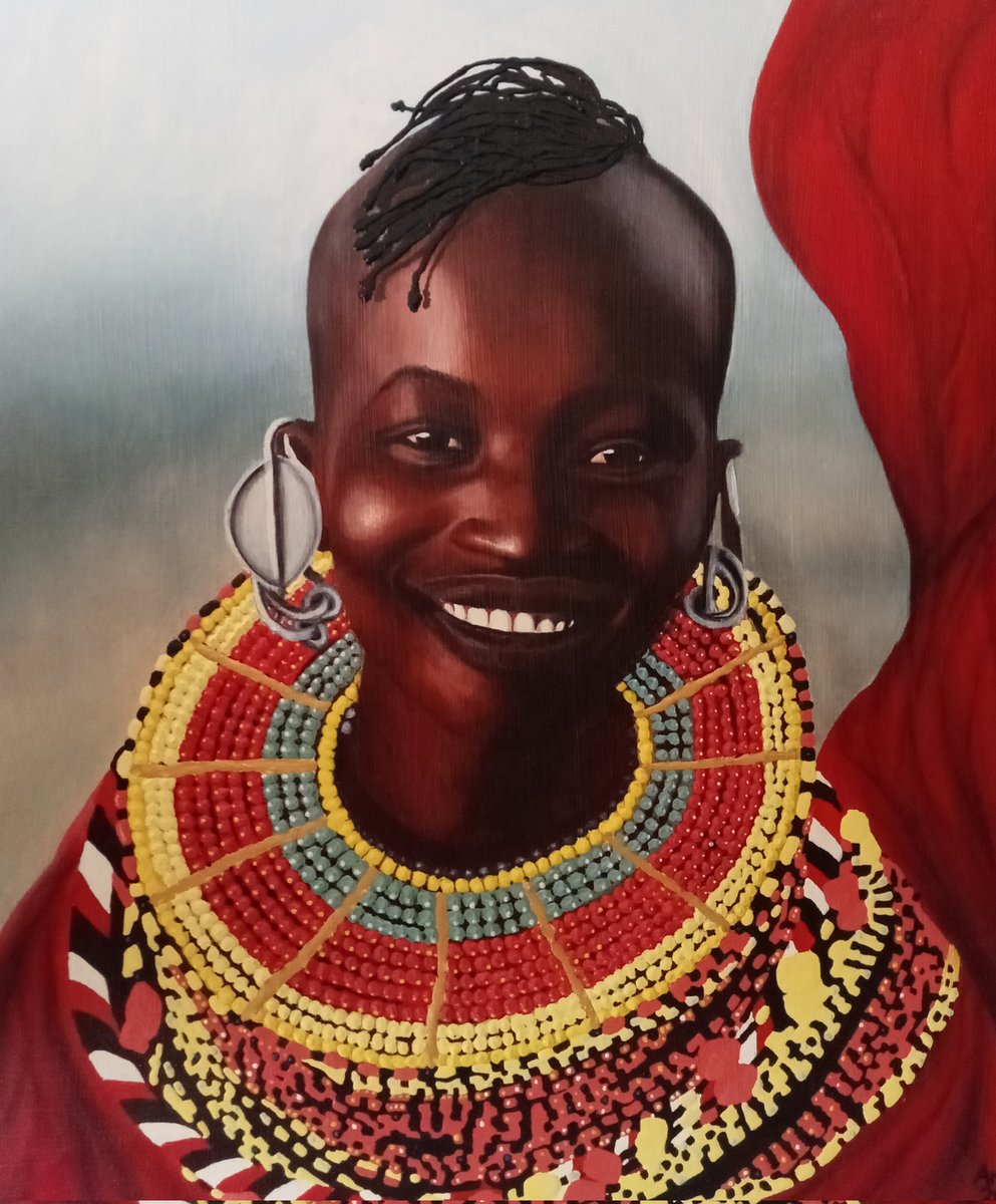 🙏✨Thank you Jesus, 
Another completed piece
#acrylicpainting #AfricanArt #JesusSaves