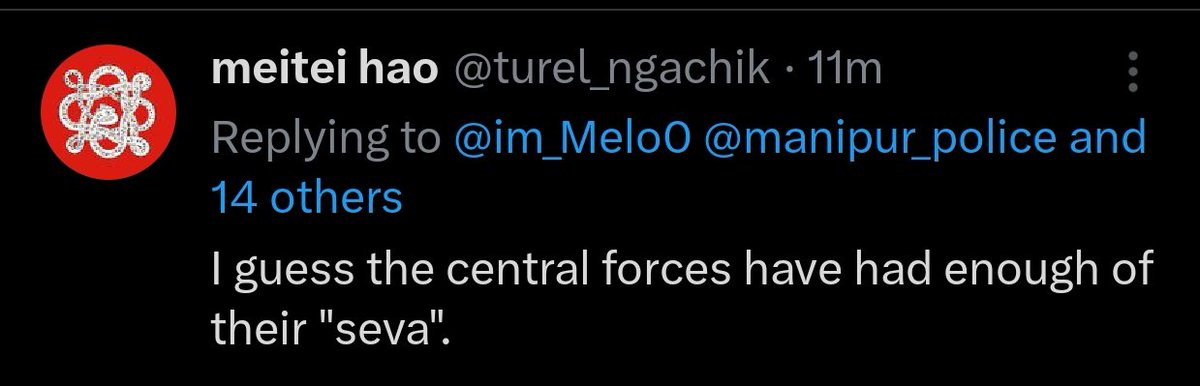 debunkedthelie's tweet photo. The repeated false and #slanderous tweets by meiteis twitter handles like @virbhadrayumnam and his minions @OkarinYumnam @Malemgi @turel_ngachik against the unbiased Central security forces particularly the #AR is highly objectionable and morally unjustifiable. Why are the #IndianArmy continually targeted with such slurs by the majority Meiteis? @Spearcorps @official_dgar @adgpi @easterncomd must take serious notes of such repeated false allegations and appropriate steps be initiated to dissuade such acts in future.@TwitterIndia @MIB_India @Cyberdost @Cybercellindia @X should review the above mentioned twitter handles for indulging in #calumniated tweets and take further necessary actions.
@crpfindia @BSF_India @ITBP_official @SSB_INDIA @CBIHeadquarters @GenMeston @majoramitbansal @major_pawan @majorgauravarya @MajDPSingh @MajorPoonia @AskAnshul @LtGenGurmit @LtGen_SampathK @LtGenAshokInf @LtGenHooda @LtGen_Roy @MajDPSingh @TeamSaath @rajnathsingh @vijaita @jeegujja @meipat @TribalArmy @Aparna_oo7