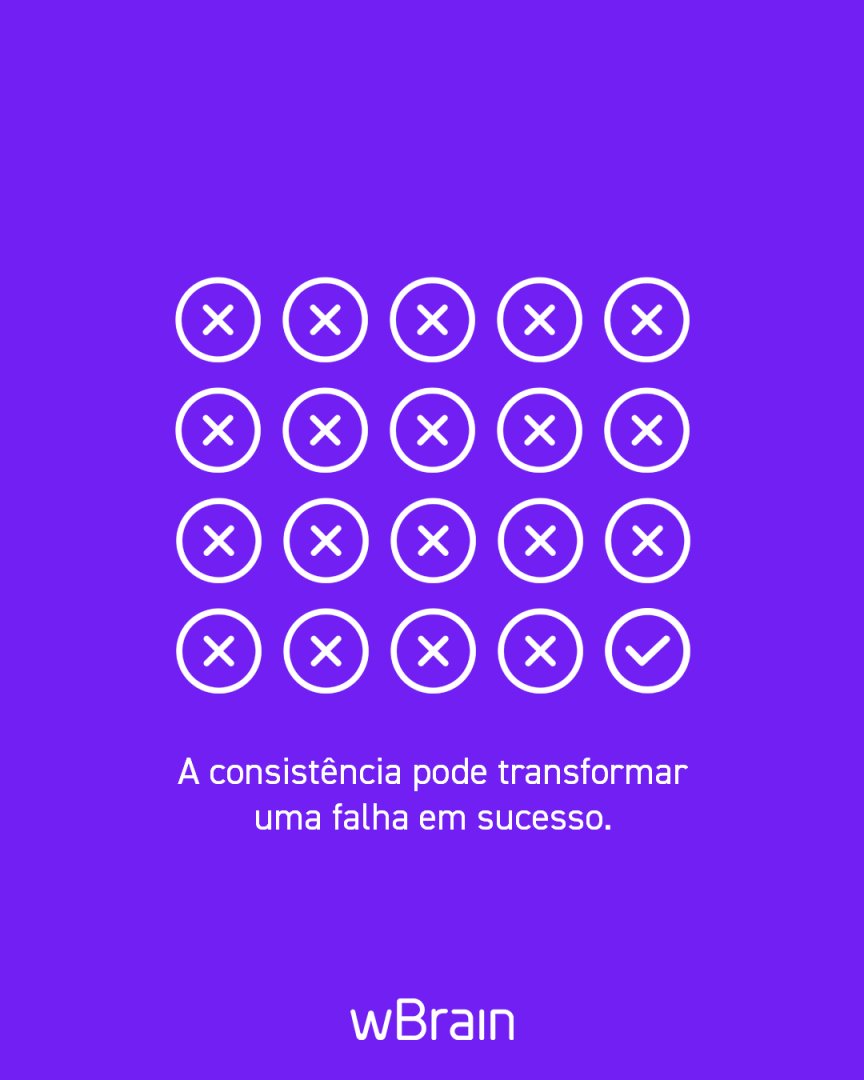 wbrain_global's tweet photo. Com a consistência, aprendemos com nossos erros, eles acabam nos impulsionando, mesmo diante de desafios. Ela solidifica a visão, fortalece os propósitos e nos guia rumo ao próximo nível.
#Inovação #wBrain #BusinessAgility #ResultadosSustentáveis #LiderançaColaborativa https://t.co/pbhDT3QoTI