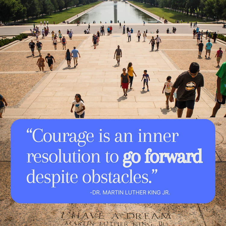 RIZZARR's tweet photo. Dr. Martin Luther King Jr. was one of the greatest leaders in history. He was not just someone with a #dream, but also one who was determined to make their dream become a part of something greater and become a reality.

Today, we are humbled to recognize and celebrate the legacy of Dr. Martin Luther King Jr. Let us all have the #courage and the tenacity to live out the dreams placed within us despite any obstacles that may come our way.

#MLKDay #leaders #rippleeffect #dreams