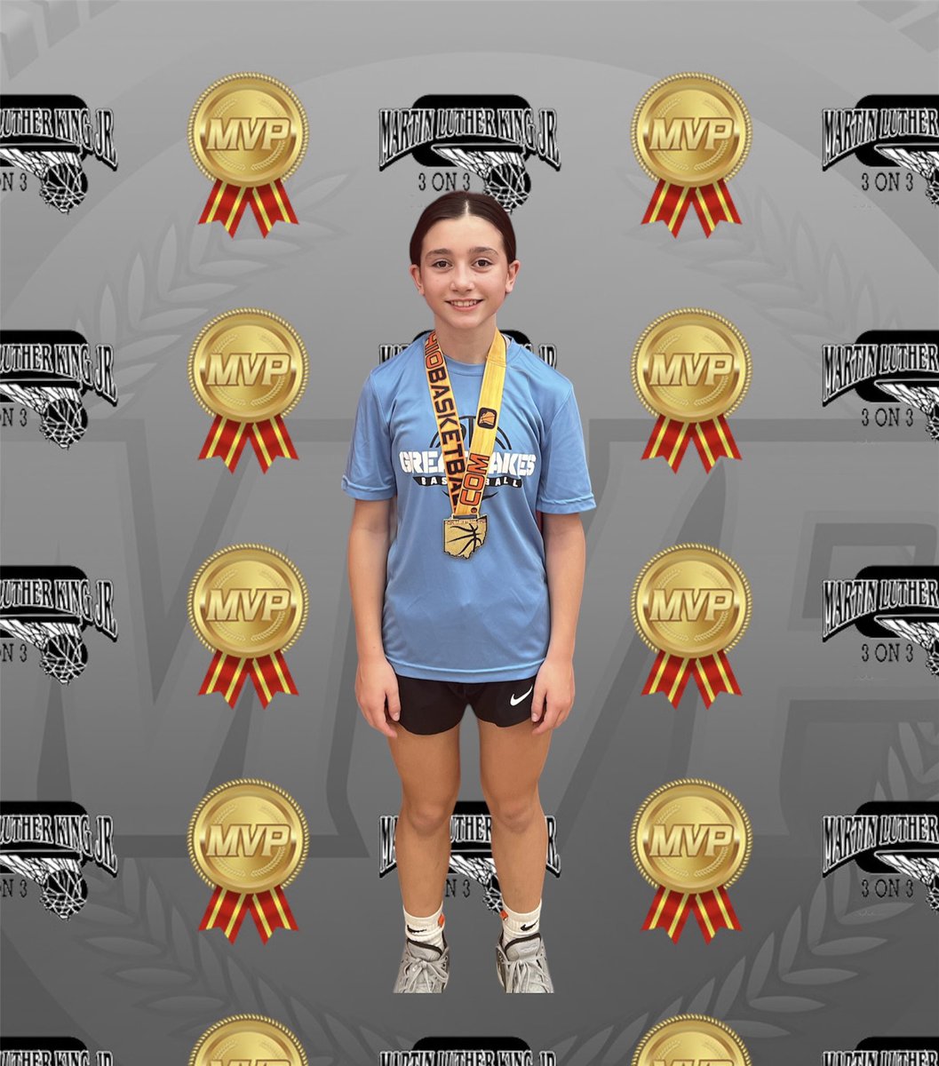 Ohio_Basketball's tweet photo. Congratulations Aurie Howell for being the MVP of the 4th/5th Grade Girls Division at the MLK 3 on 3
@LakesStorm @valadezja https://t.co/58ev8UuXkY