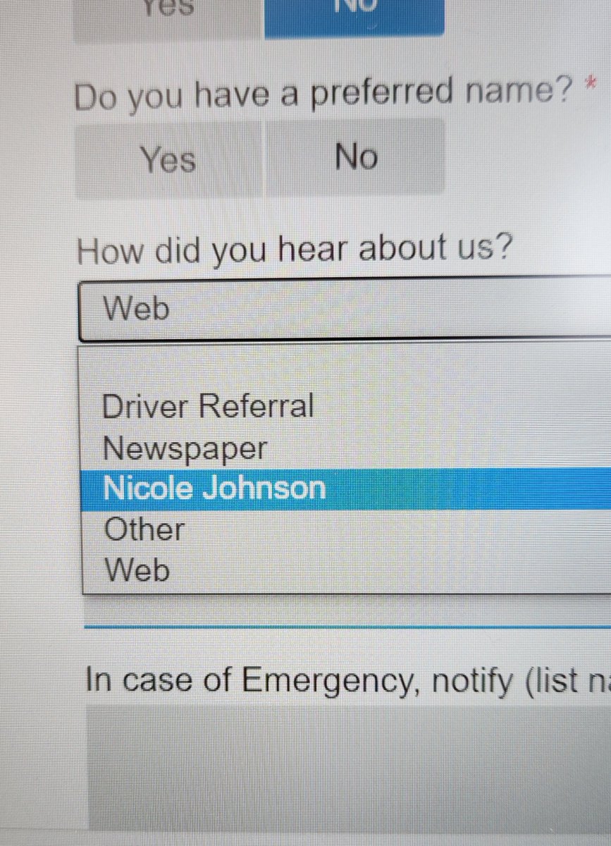 stupidtrashboy's tweet photo. Who the fuck is Nicole Johnson https://t.co/adxHrztwvn