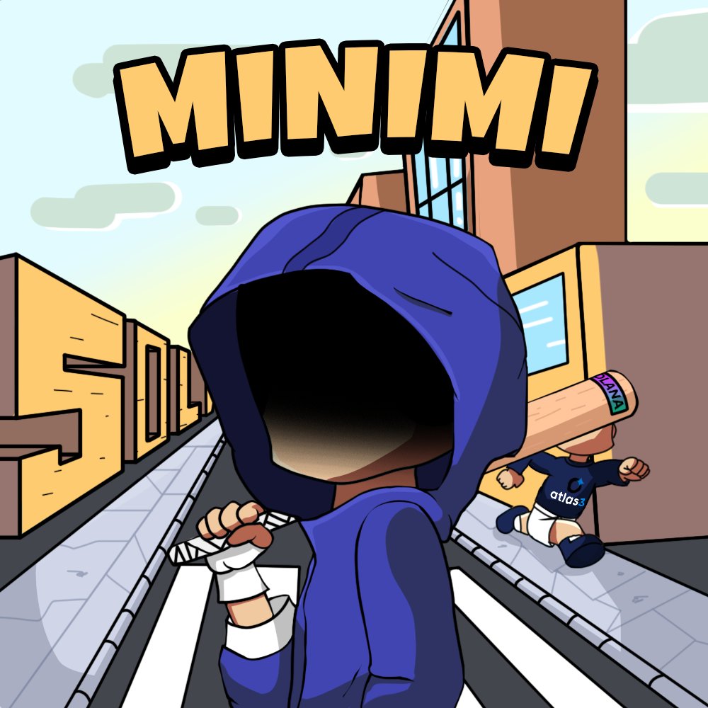 minimi_sol's tweet photo. The kids are causing chaos in the playground!

Collabs &amp; Discord are officially opened. All official links in bio.

Drop your SOL address👇for a chance to get a free mint. This is just the beginning. 

#Solana #NFT #FreeMints https://t.co/qoF5PKK3pG