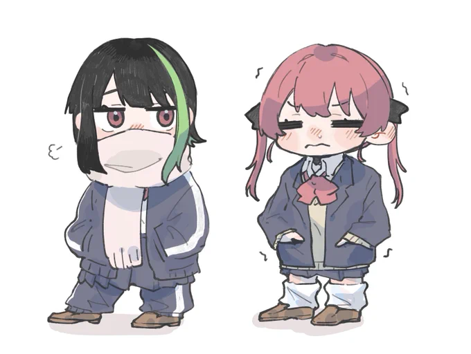 冬のりくマリの幻覚#りくさんかく #マリンのお宝 