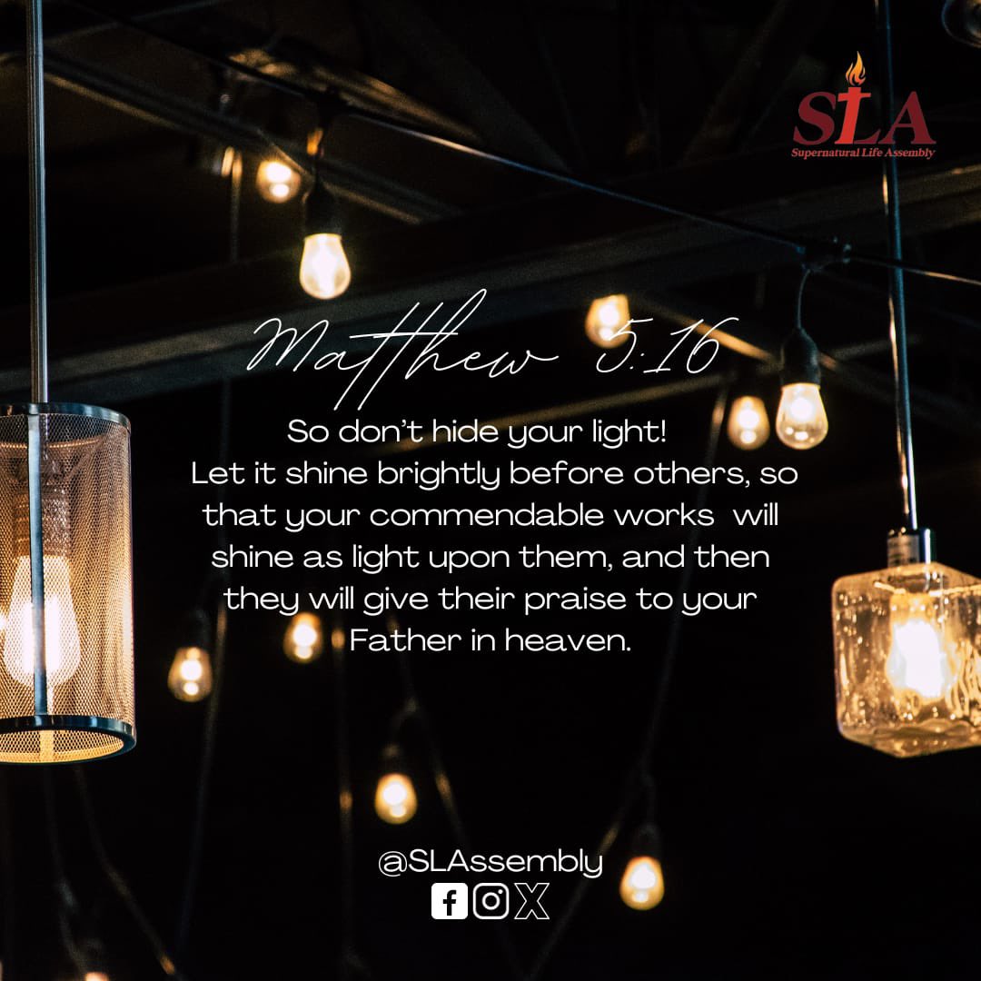 slassembly's tweet photo. Don’t hide your light !
#shineforth https://t.co/uJEHx6nvr6