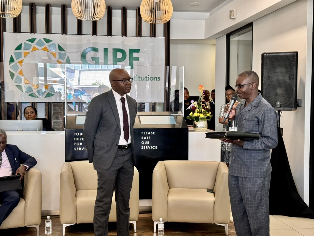 GipfN's tweet photo. Today, we officially welcome Mr. Martin Inkumbi as our new CEO/Principal Officer at GIPF. His arrival signals a fresh era of leadership, innovation, and growth. Join us in extending a warm welcome to Mr. Inkumbi! #GIPFNamibia #ToGuardandToGrow https://t.co/HAENbsBScz