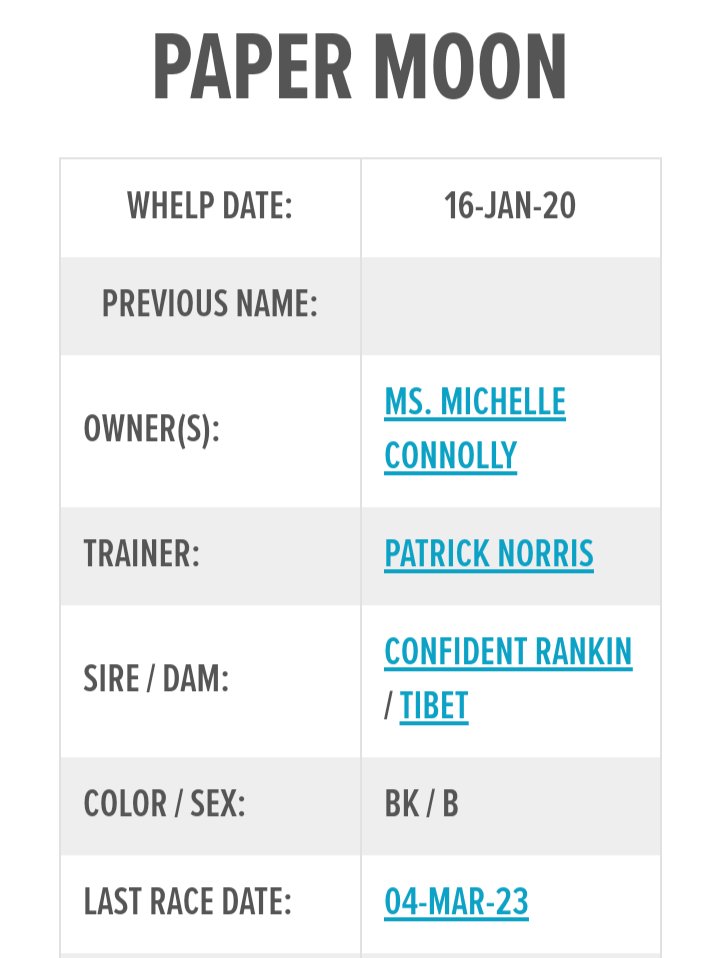 banbloodsports's tweet photo. Greyhound Racing Ireland is continuing to feature on its website a greyhound owner profile page for Michelle Connolly who was banned from owning dogs for ten years at Nenagh District Court in May 2022 https://t.co/SRrJU30MYu https://t.co/yY6QaYNEpj