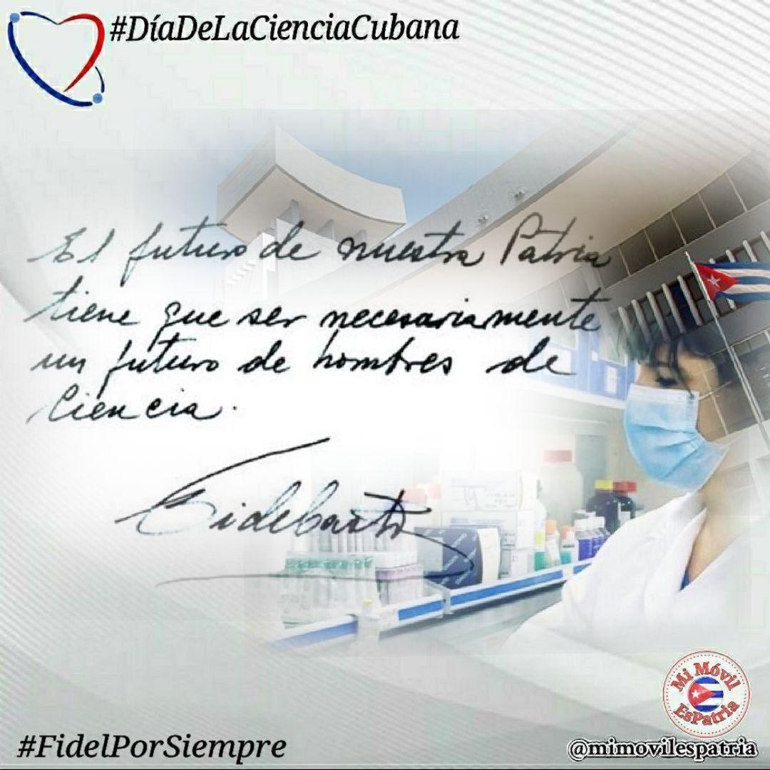 En el Día de la #CienciaCubana felicitamos desde el <a href="/MitransCuba/">Ministerio del Transporte de Cuba</a>, a todos los trabajadores de la Comunidad Científica del país y en especial a los que con su empeño y dedicación contribuyen a la sostenibilidad del #TransporteCuba.