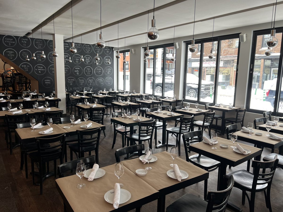 MunizMe's tweet photo. C’est un  départ pour 2024 #Tapeo de retour en force pour nos 20 ans d’existence #Montreal #tapas depuis 2004 https://t.co/XLwm3ksMuS