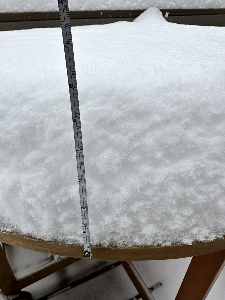 thescottberko's tweet photo. @NashSevereWx Almost 6 inches in 12 South #tSpotter https://t.co/AhD6jD5I00